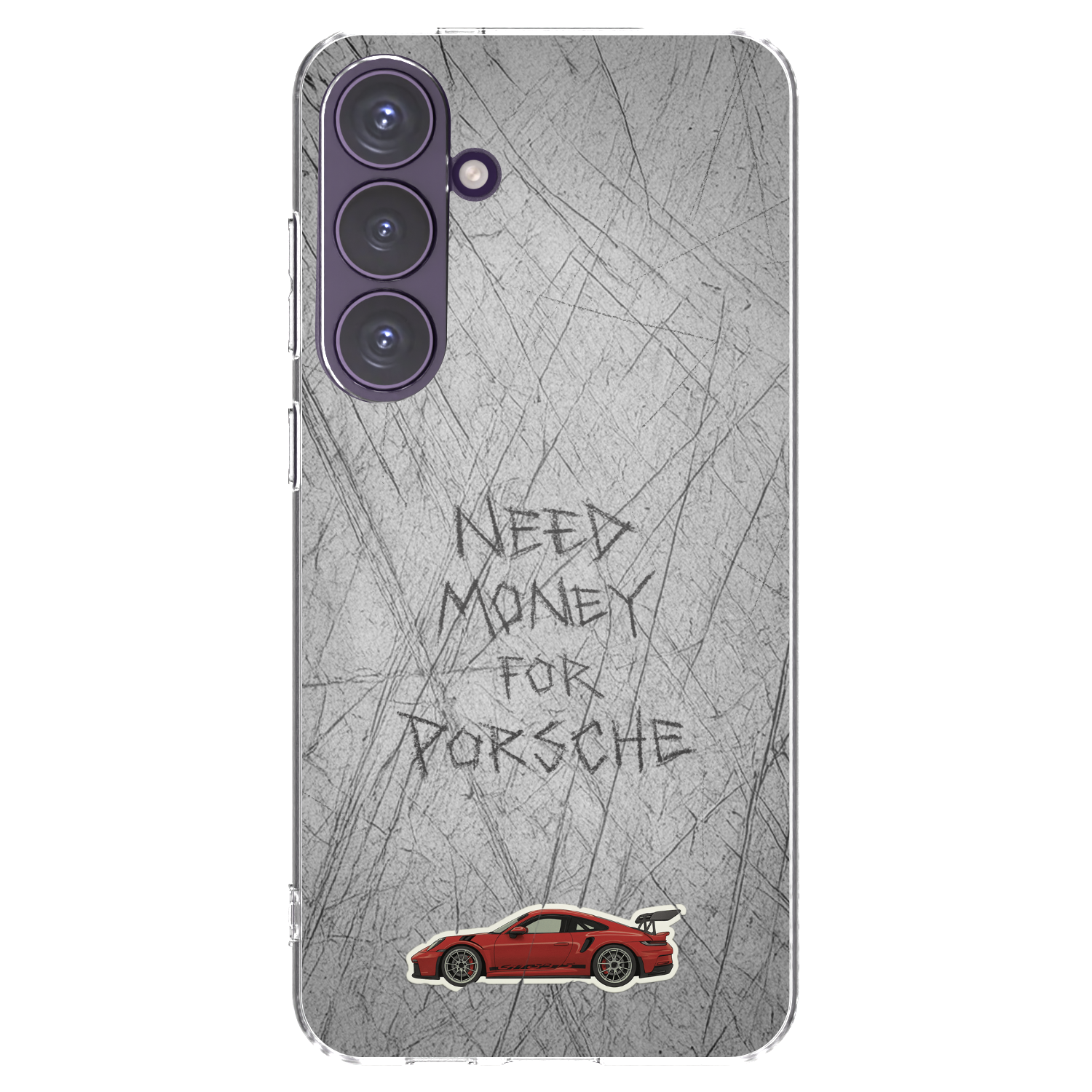 Picasee διαφανής θήκη σιλικόνης Samsung Galaxy S24+ S926B 5G - Garage Scratch