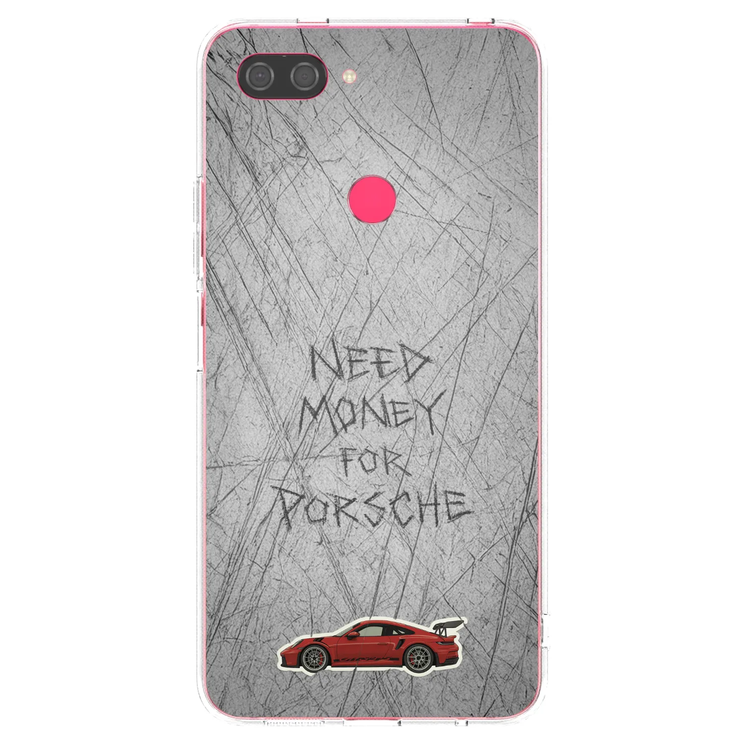 Picasee διαφανής θήκη σιλικόνης Xiaomi Mi 8 Lite - Garage Scratch