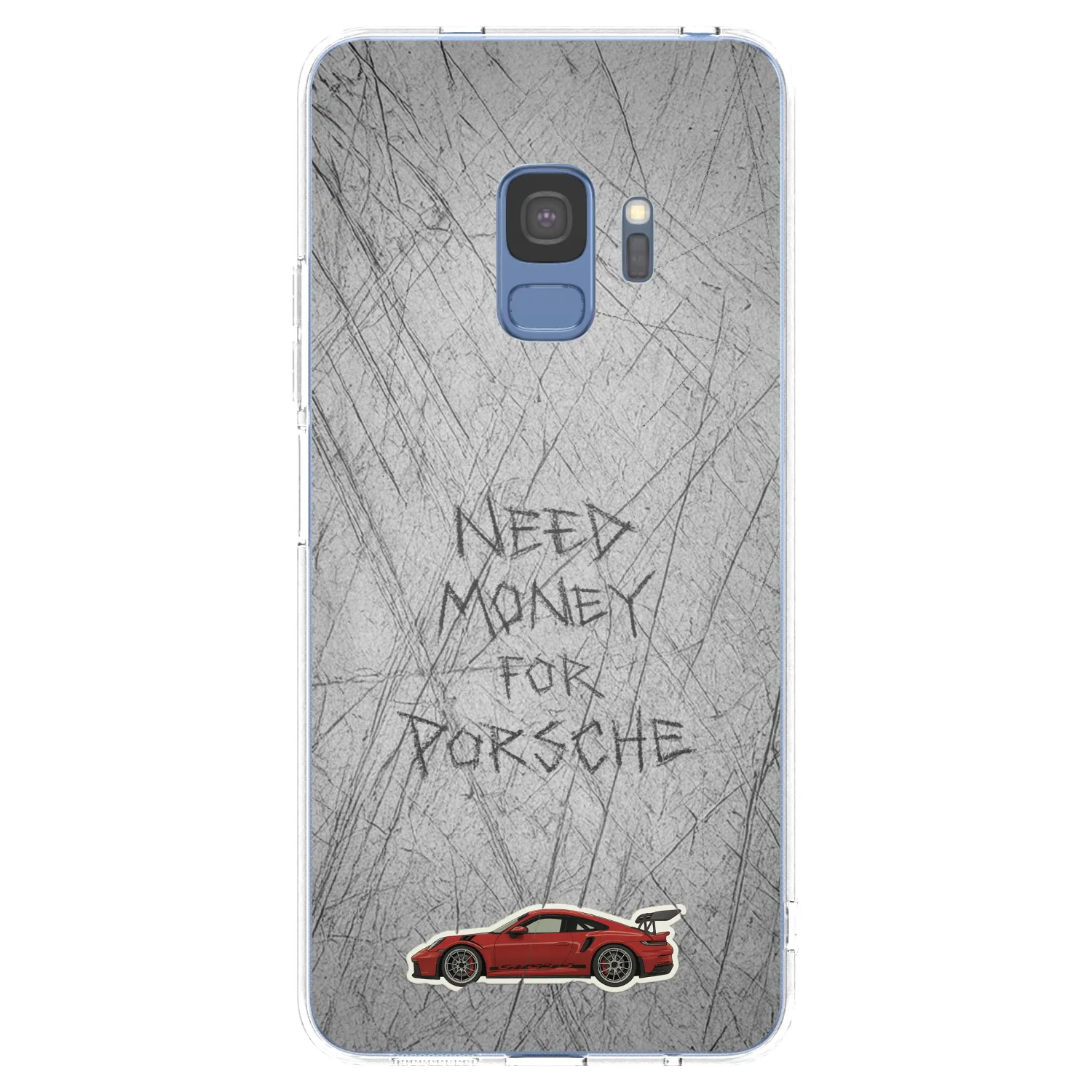 Picasee διαφανής θήκη σιλικόνης Samsung Galaxy S9 G960F - Garage Scratch
