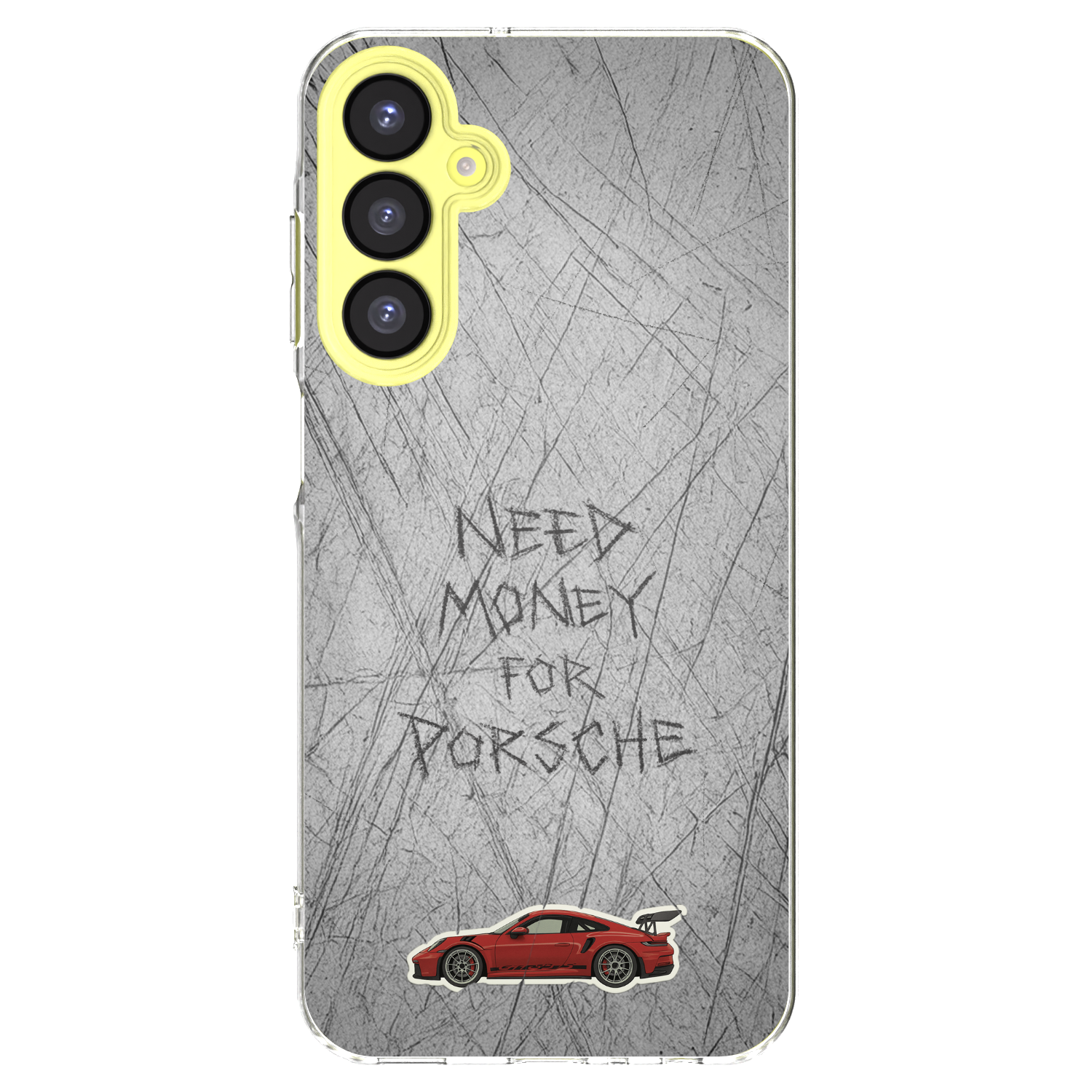 Picasee διαφανής θήκη σιλικόνης Samsung Galaxy A25 A256B 5G - Garage Scratch