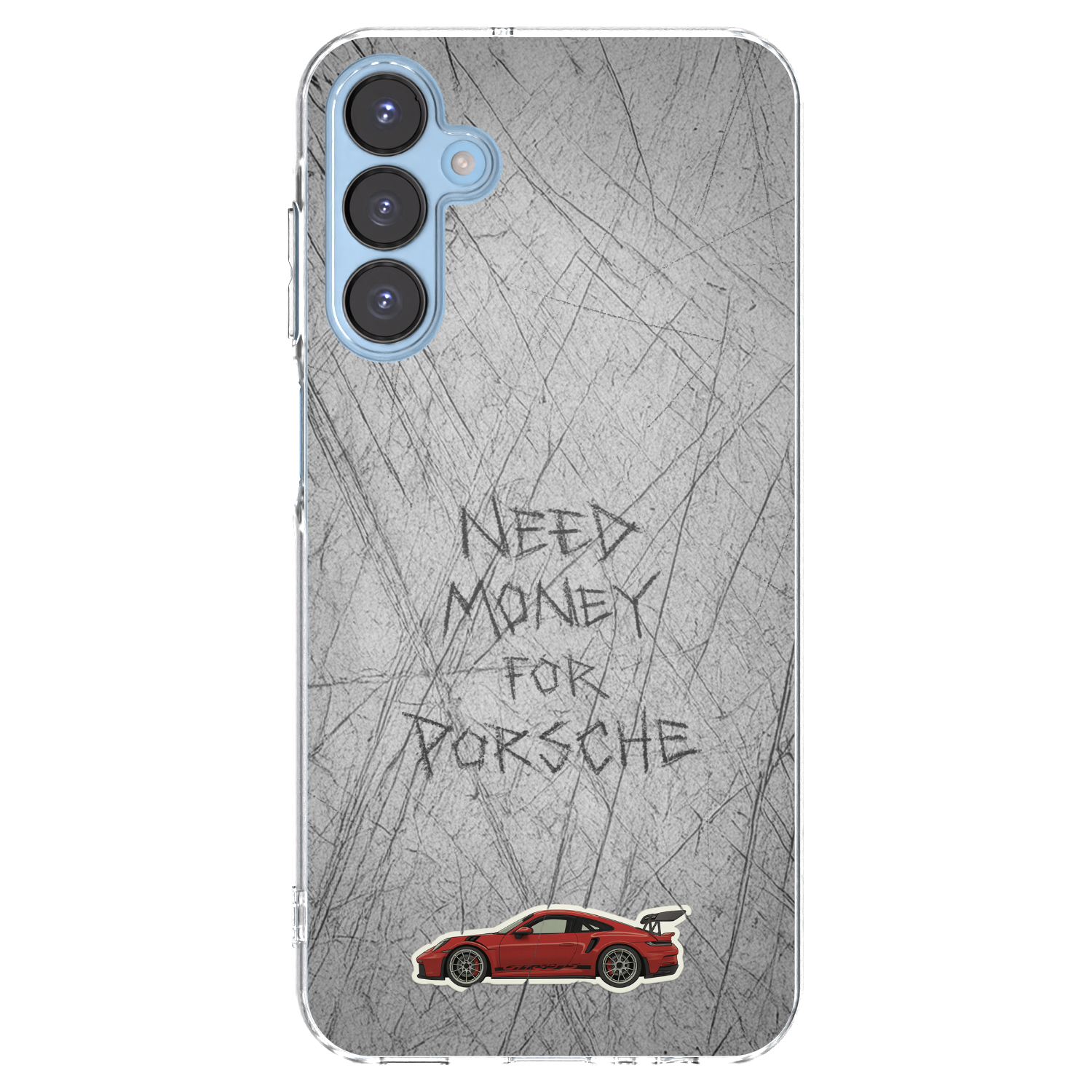Picasee διαφανής θήκη σιλικόνης Samsung Galaxy A15 A156B 5G - Garage Scratch
