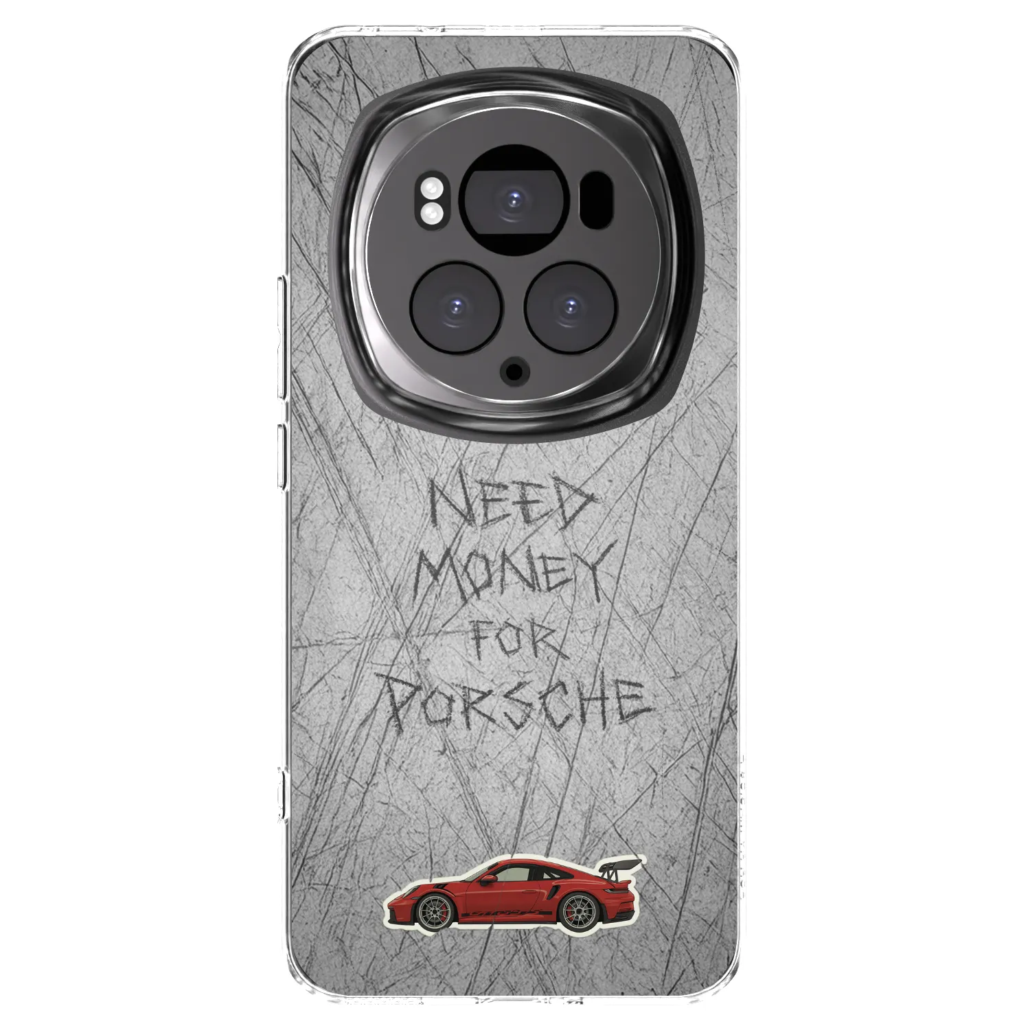 Picasee διαφανής θήκη σιλικόνης Honor Magic6 Pro - Garage Scratch