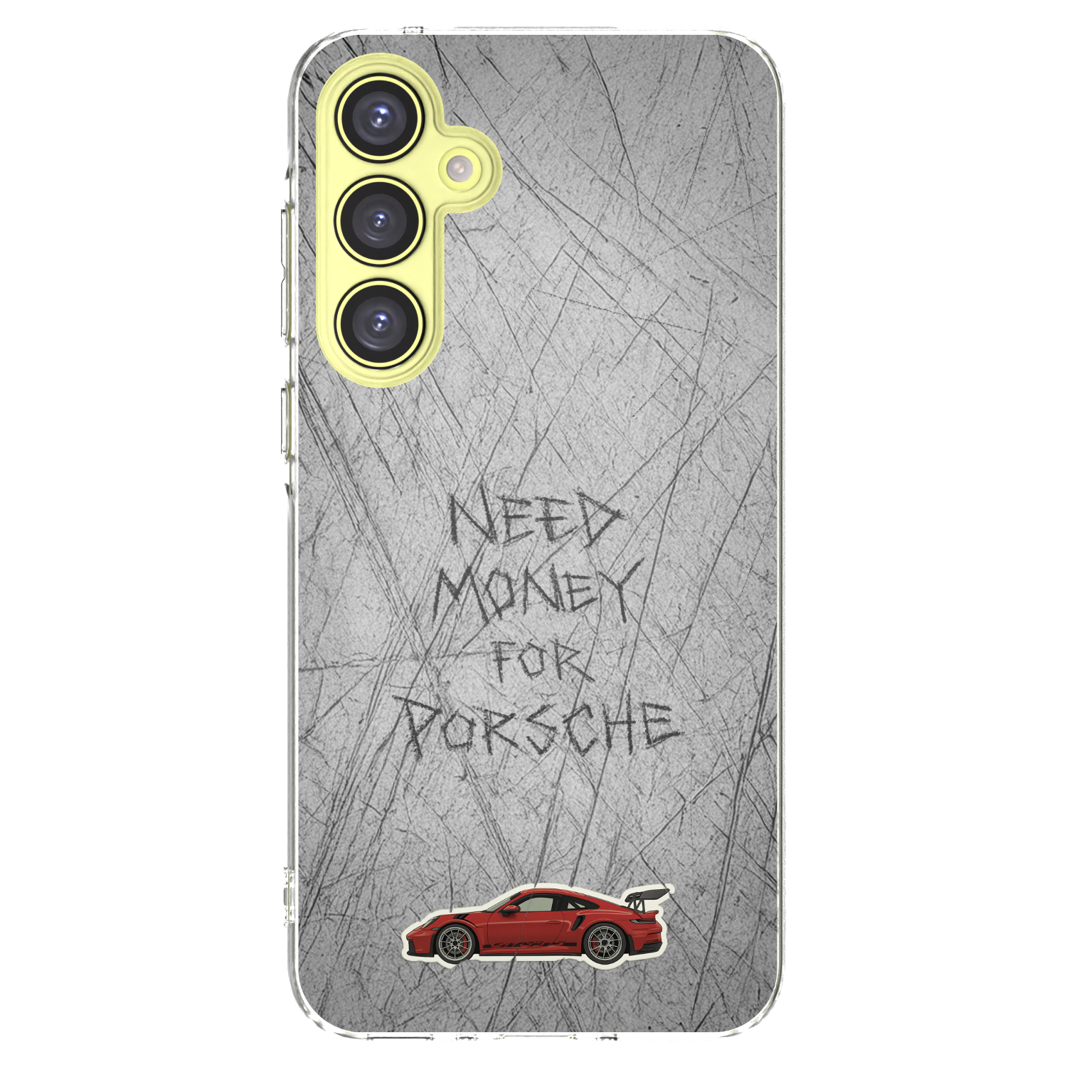 Picasee διαφανής θήκη σιλικόνης Samsung Galaxy A35 5G A356B - Garage Scratch