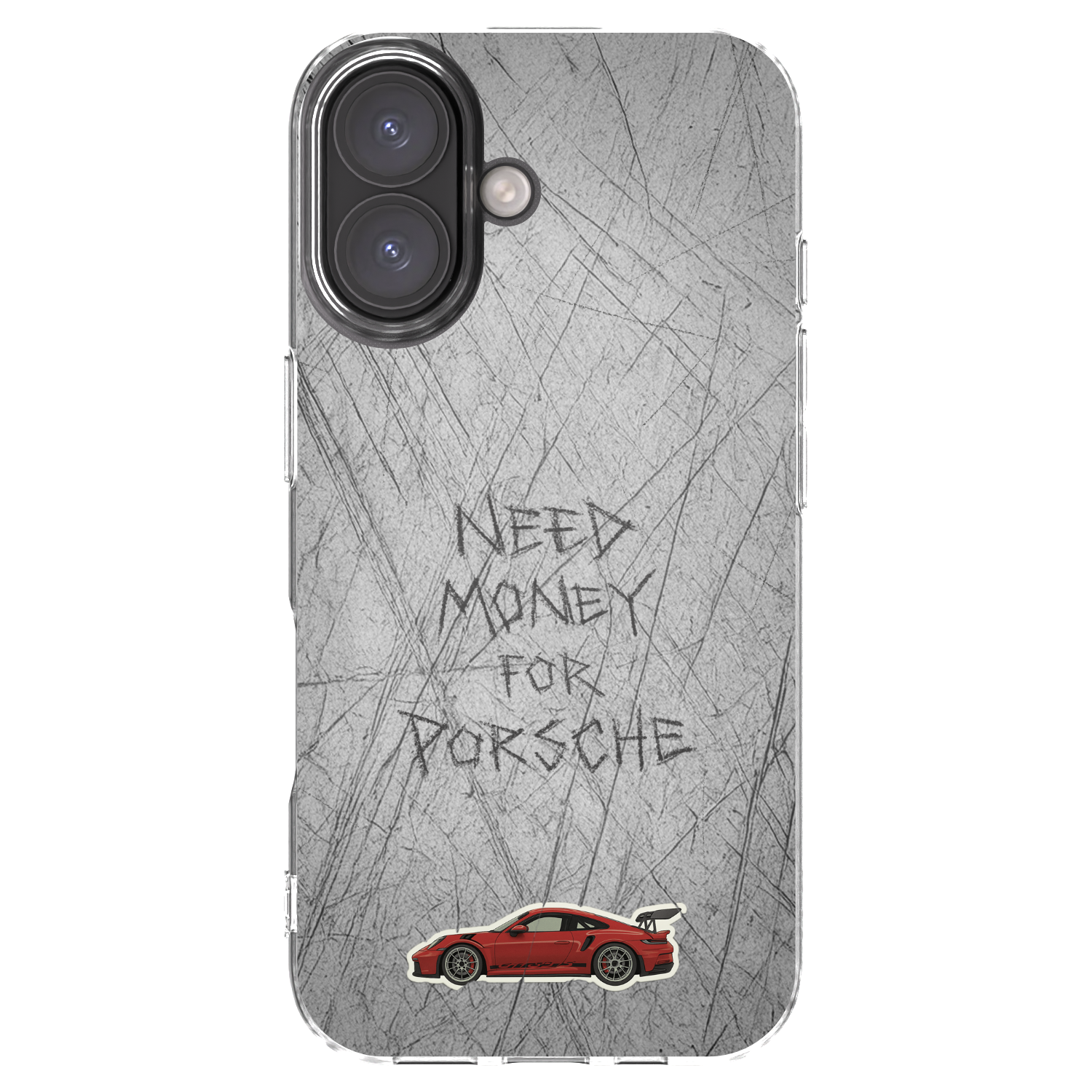 Picasee διαφανής θήκη σιλικόνης Apple iPhone 16 - Garage Scratch