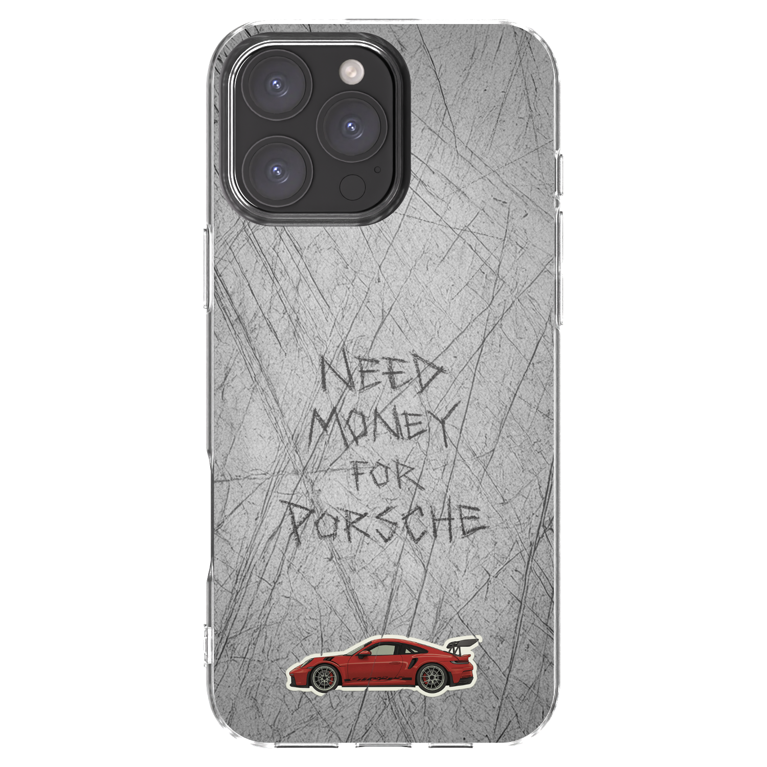 Picasee διαφανής θήκη σιλικόνης Apple iPhone 16 Pro Max - Garage Scratch
