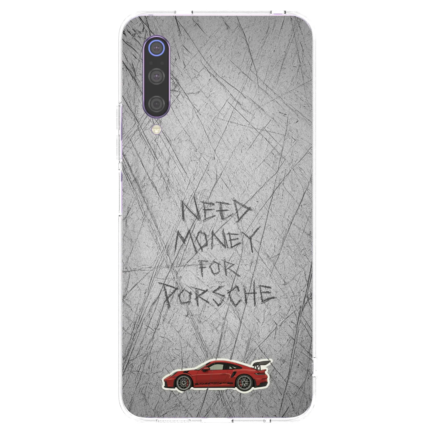 Picasee διαφανής θήκη σιλικόνης Xiaomi Mi 9 - Garage Scratch