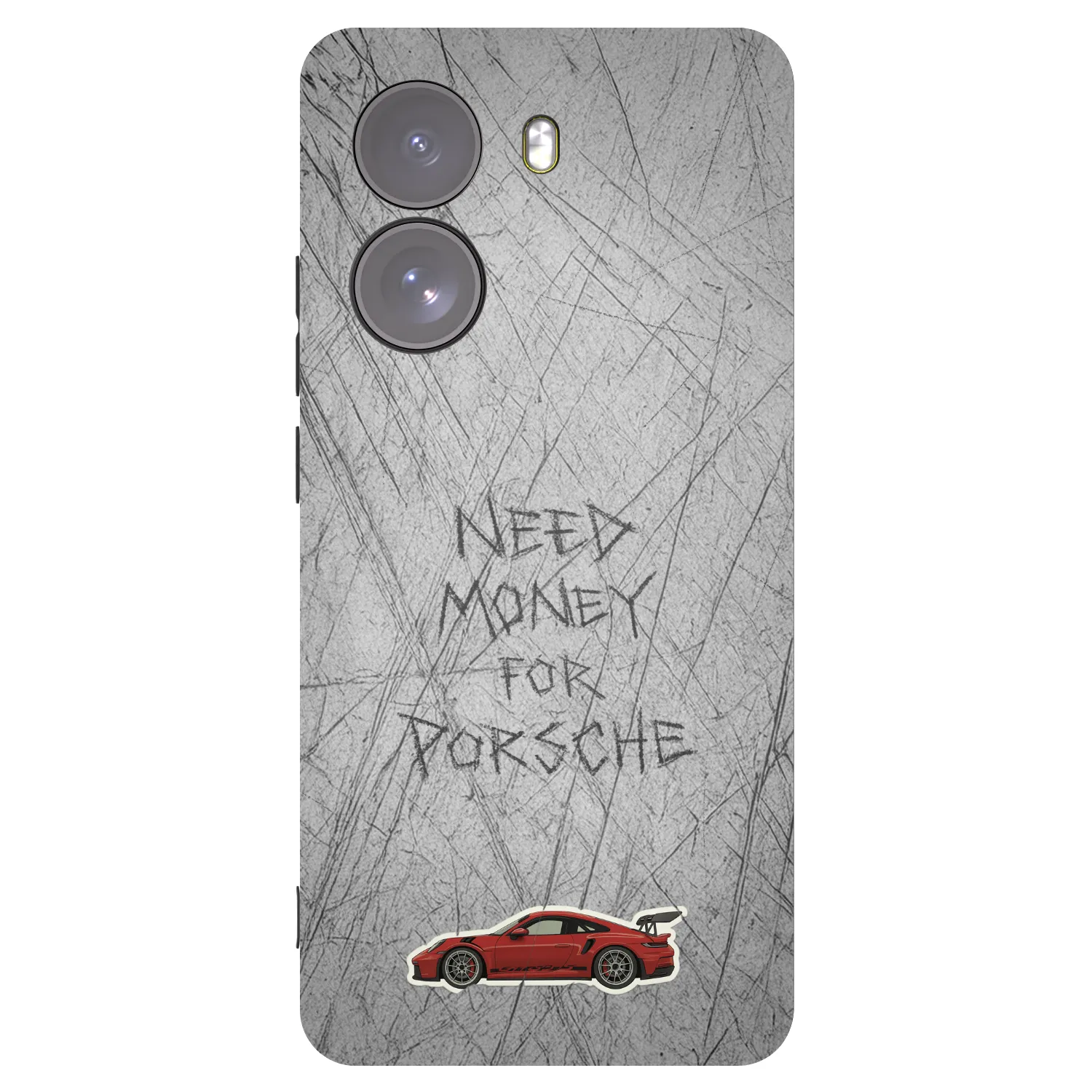 Picasee Μαύρη θήκη σιλικόνης για Xiaomi Poco X7 - Garage Scratch