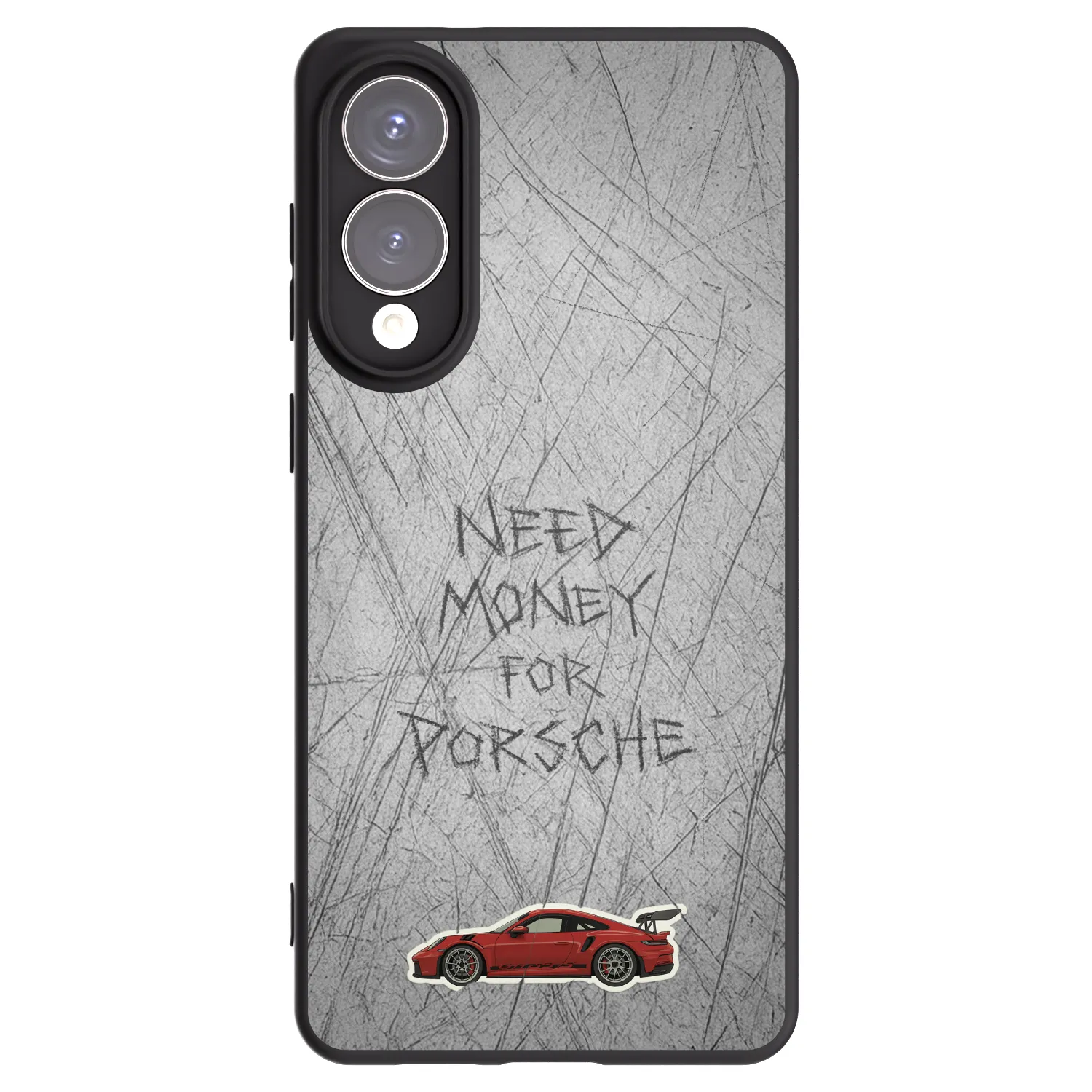 Picasee Μαύρη θήκη σιλικόνης για Samsung Galaxy S25 Edge 5G - Garage Scratch