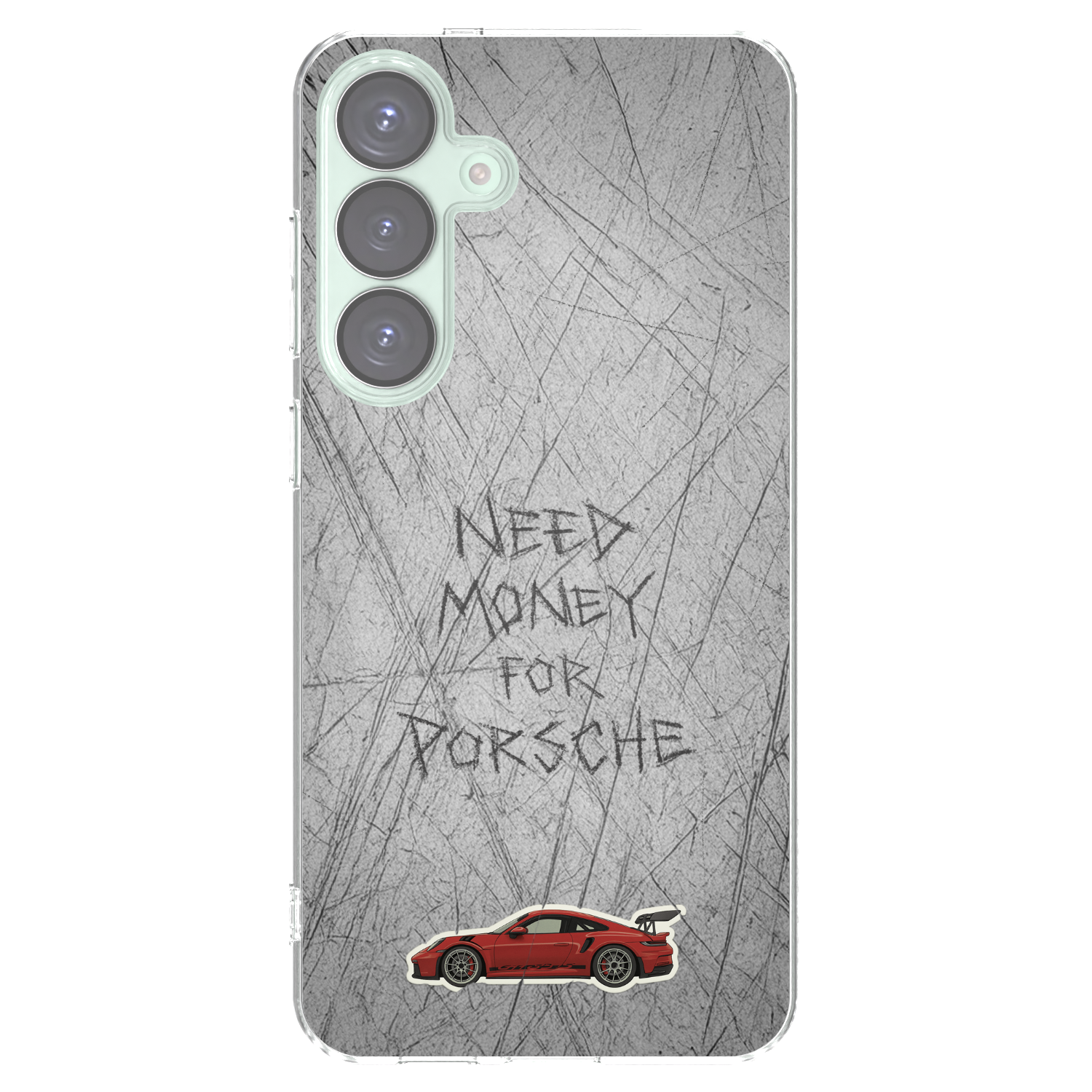 Picasee διαφανής θήκη σιλικόνης Samsung Galaxy S25+ 5G - Garage Scratch