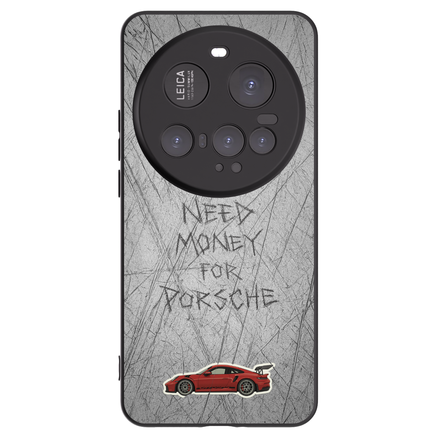 Picasee Μαύρη θήκη σιλικόνης για Xiaomi 15 Ultra - Garage Scratch