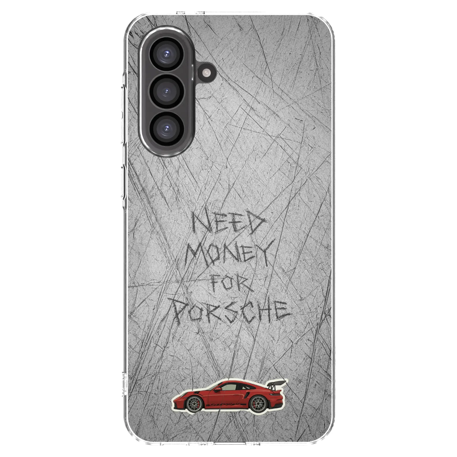 Picasee διαφανής θήκη σιλικόνης Samsung Galaxy A56 5G A566B - Garage Scratch