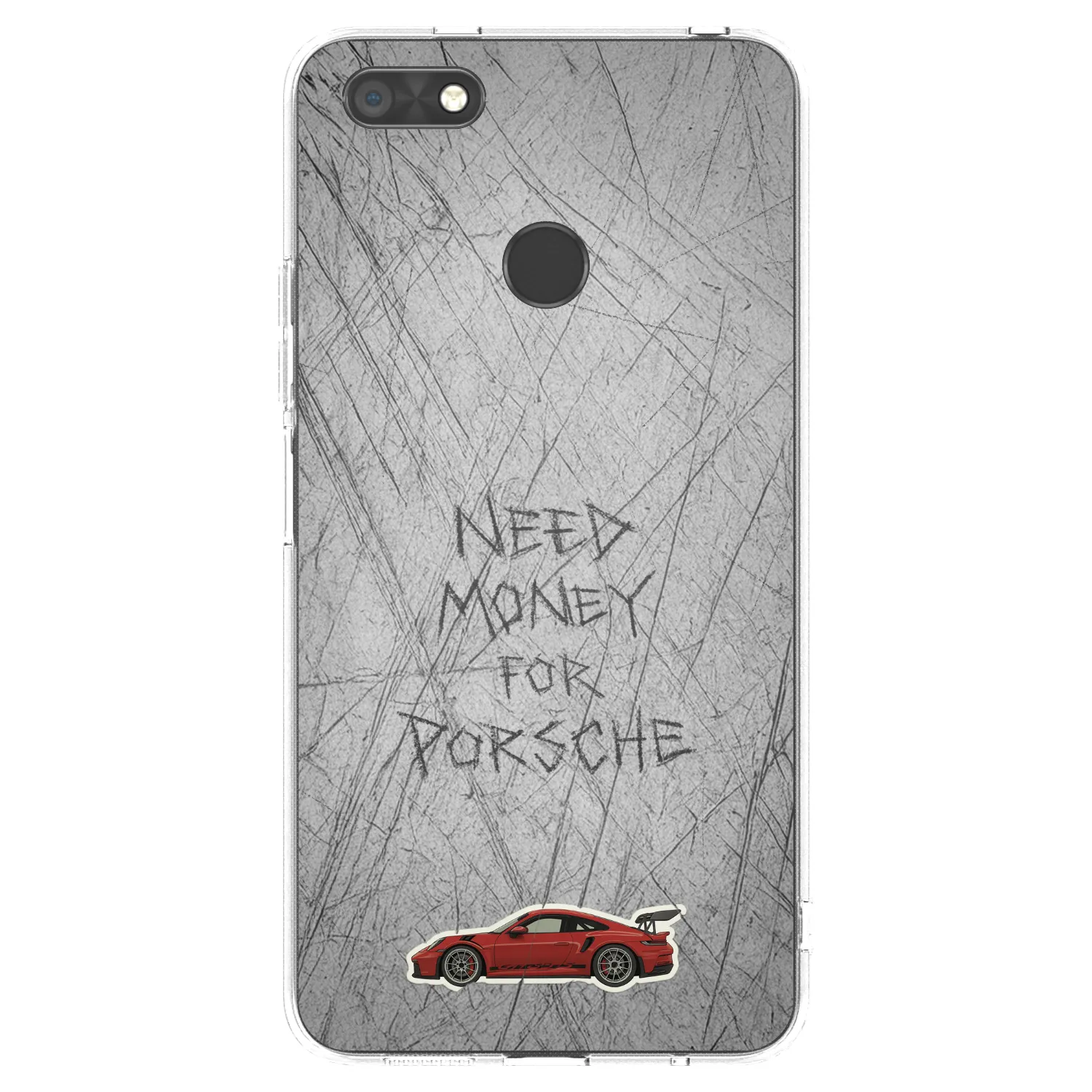 Picasee διαφανής θήκη σιλικόνης Huawei P9 Lite Mini - Garage Scratch