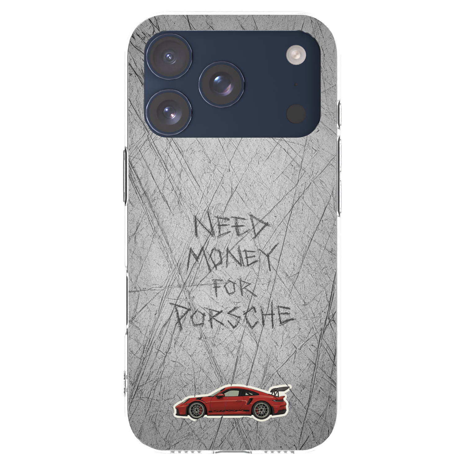 Picasee διαφανής θήκη σιλικόνης Apple iPhone 17 Pro - Garage Scratch