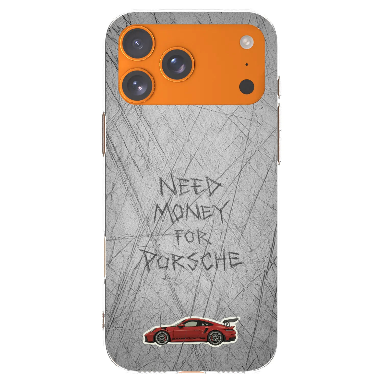 Picasee διαφανής θήκη σιλικόνης Apple iPhone 17 Pro Max - Garage Scratch