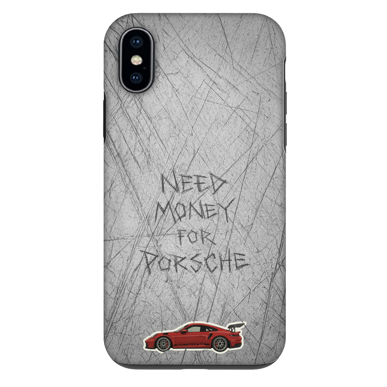 Picasee Fashion Case για Apple iPhone X/XS - Garage Scratch