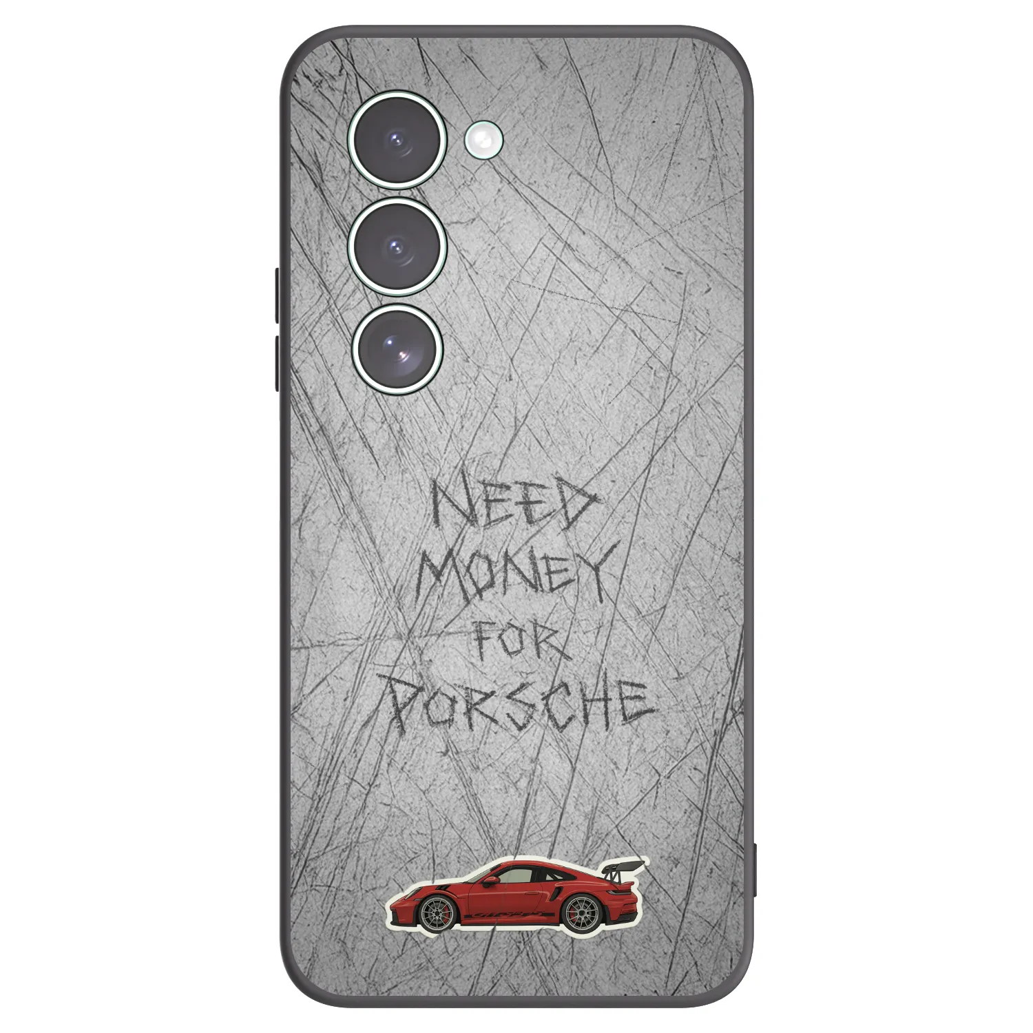 Picasee Μαύρη θήκη σιλικόνης για Xiaomi Redmi 15 5G - Garage Scratch