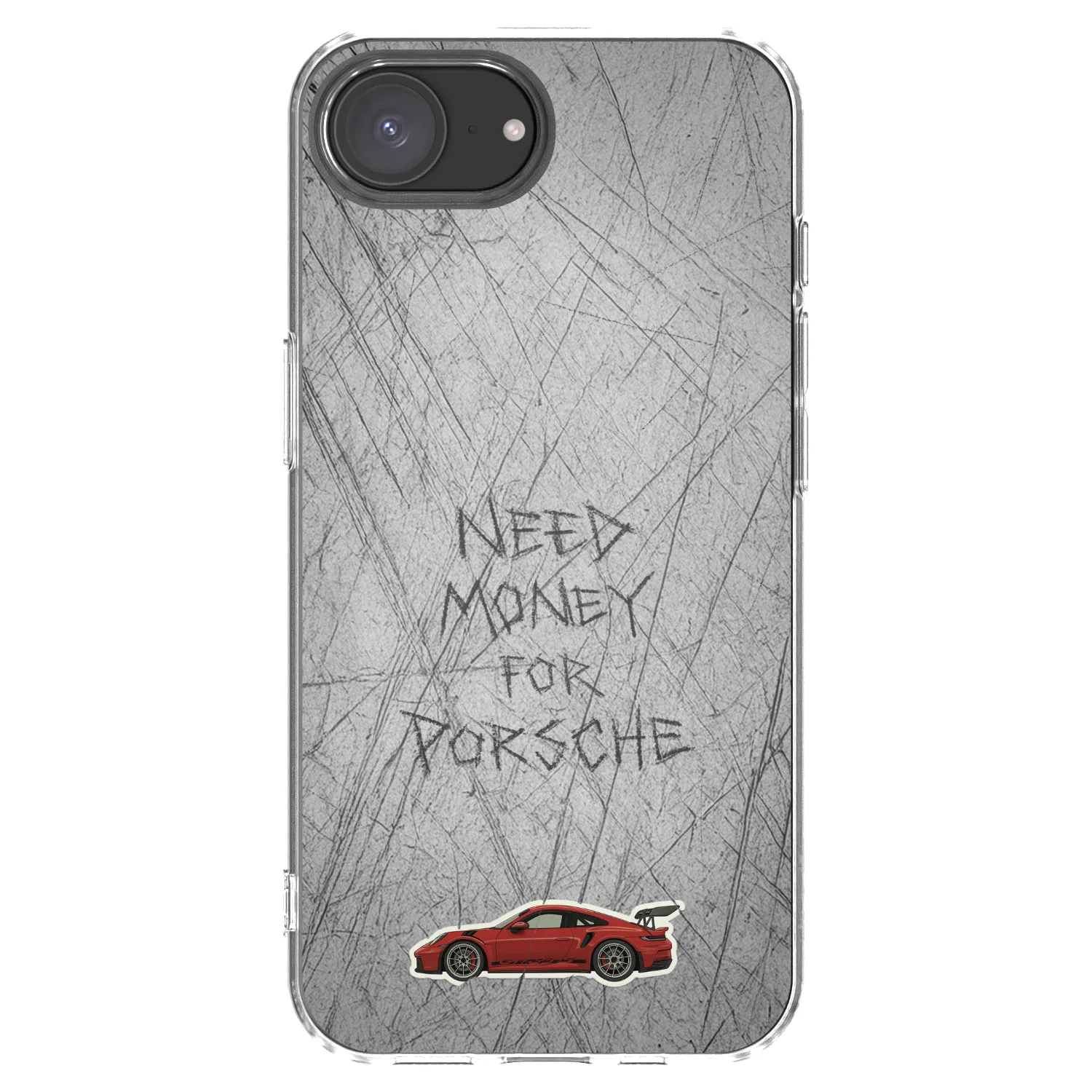 Picasee διαφανής θήκη σιλικόνης Apple iPhone 17e - Garage Scratch