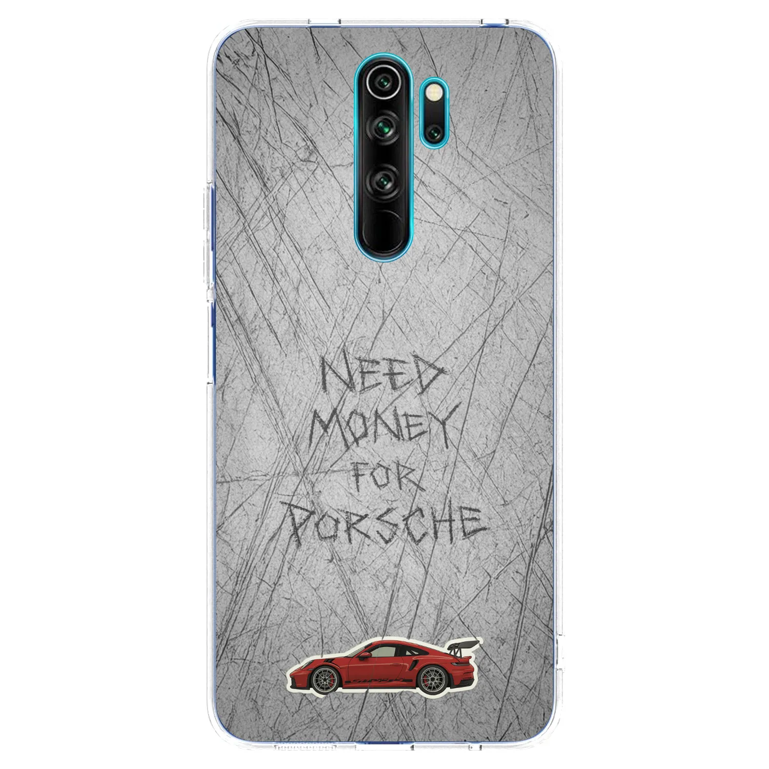 Picasee διαφανής θήκη σιλικόνης Xiaomi Redmi Note 8 Pro - Garage Scratch