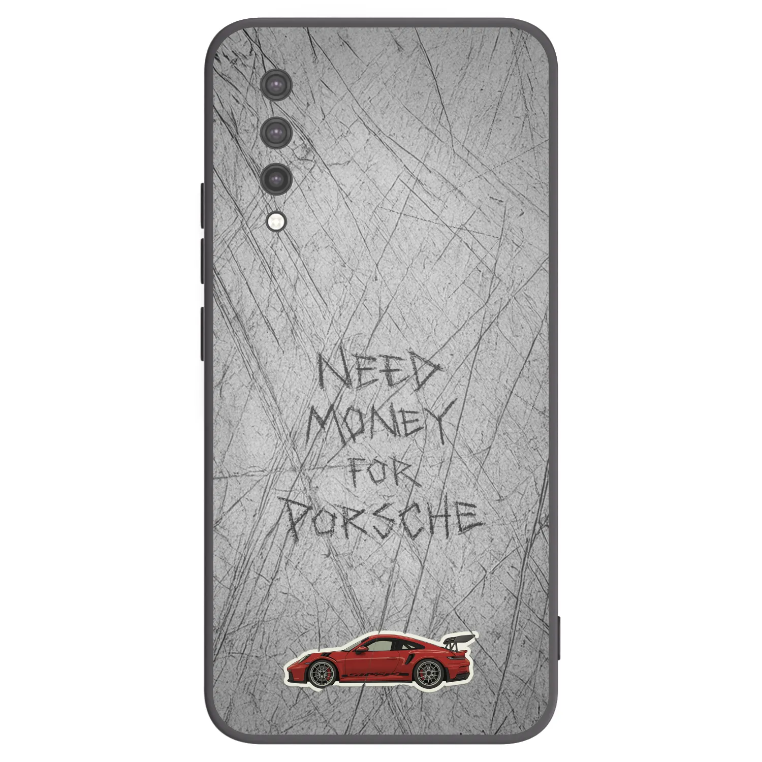 Picasee Μαύρη θήκη σιλικόνης για Xiaomi Mi 9 Lite - Garage Scratch