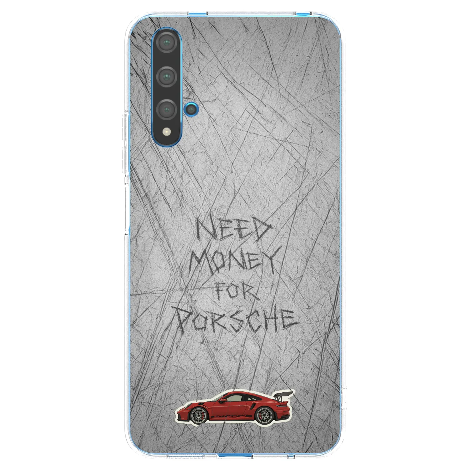Picasee διαφανής θήκη σιλικόνης Huawei Nova 5T - Garage Scratch