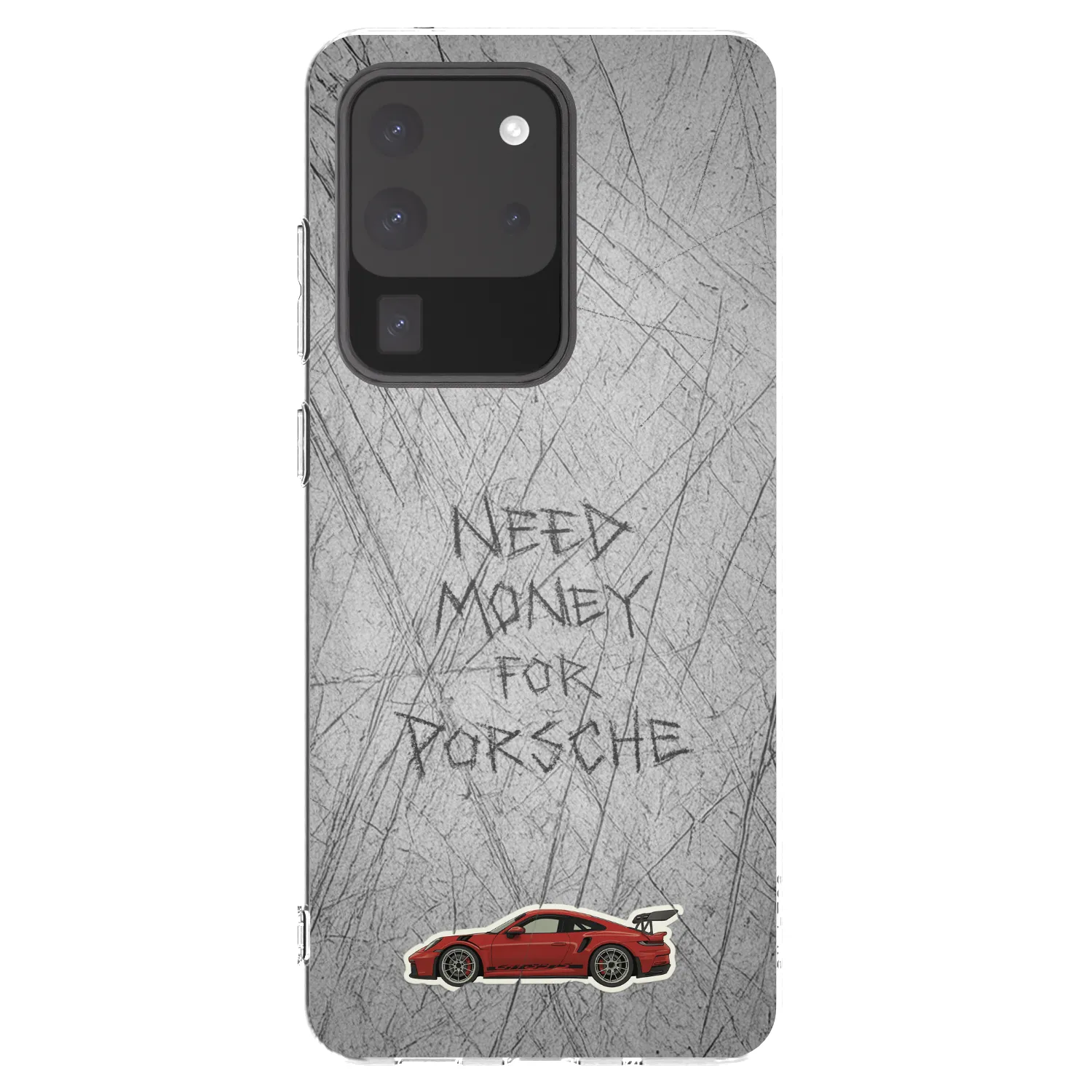 Picasee διαφανής θήκη σιλικόνης Samsung Galaxy S20 Ultra 5G G988F - Garage Scratch