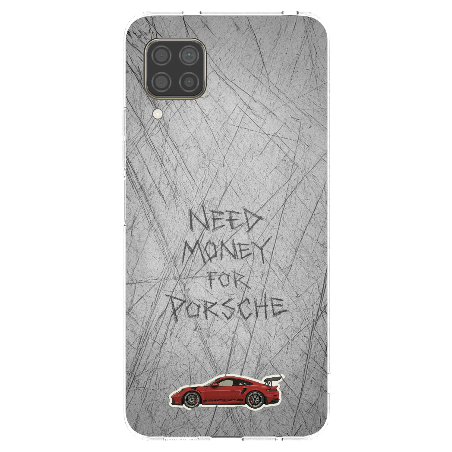 Picasee διαφανής θήκη σιλικόνης Huawei P40 Lite - Garage Scratch