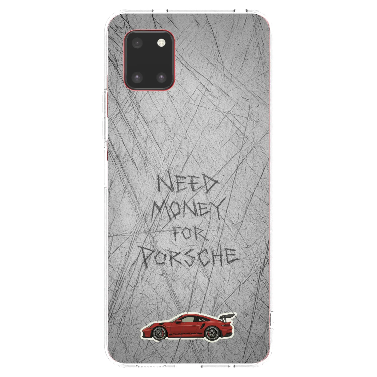 Picasee διαφανής θήκη σιλικόνης Samsung Galaxy Note 10 Lite N770F - Garage Scratch