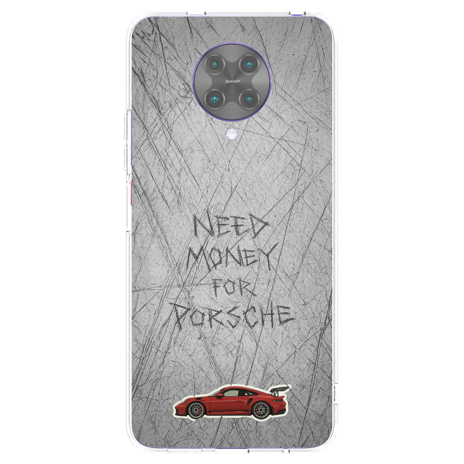 Picasee διαφανής θήκη σιλικόνης Xiaomi Poco F2 Pro - Garage Scratch