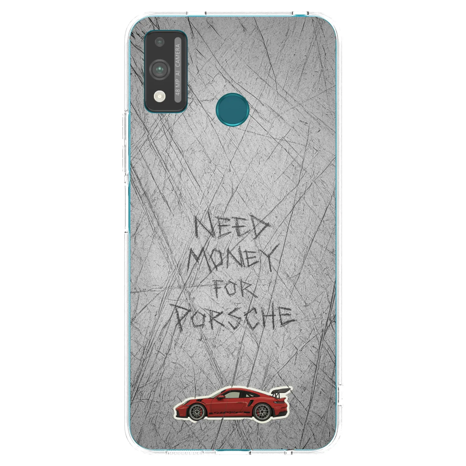 Picasee διαφανής θήκη σιλικόνης Honor 9X Lite - Garage Scratch
