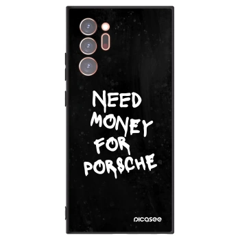Picasee Μαύρη θήκη σιλικόνης για Samsung Galaxy Note 20 Ultra - Black Dollar