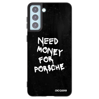 Picasee Μαύρη θήκη σιλικόνης για Samsung Galaxy S21+ 5G G996F - Black Dollar