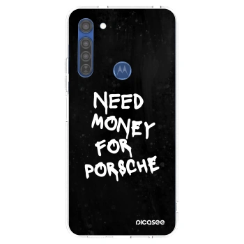 Θήκη για Motorola Moto G8 - Black Dollar