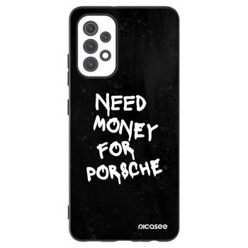 Picasee Μαύρη θήκη σιλικόνης για Samsung Galaxy A32 5G A326B - Black Dollar