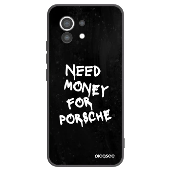 Picasee Μαύρη θήκη σιλικόνης για Xiaomi Mi 11 - Black Dollar