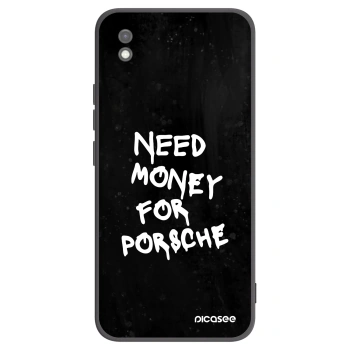 Picasee Μαύρη θήκη σιλικόνης για Xiaomi Redmi 9AT - Black Dollar