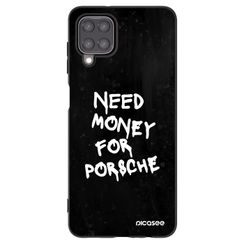 Picasee Μαύρη θήκη σιλικόνης για Samsung Galaxy M12 M127F - Black Dollar