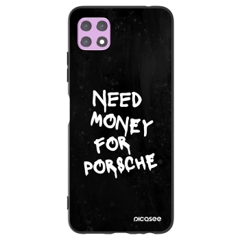 Picasee Μαύρη θήκη σιλικόνης για Samsung Galaxy A22 A226B 5G - Black Dollar