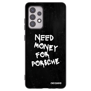Picasee Μαύρη θήκη σιλικόνης για Samsung Galaxy A52s 5G A528B - Black Dollar