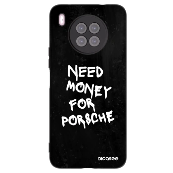 Picasee Μαύρη θήκη σιλικόνης για Huawei Nova 8i - Black Dollar