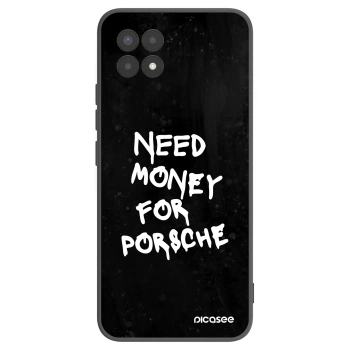 Picasee Μαύρη θήκη σιλικόνης για Realme 8i - Black Dollar