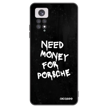 Picasee Μαύρη θήκη σιλικόνης για Xiaomi Redmi Note 11 - Black Dollar