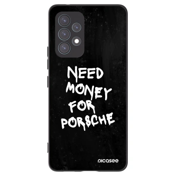 Picasee Μαύρη θήκη σιλικόνης για Samsung Galaxy A53 5G A536 - Black Dollar