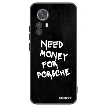 Picasee Μαύρη θήκη σιλικόνης για Xiaomi 12 Pro - Black Dollar