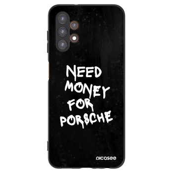 Picasee Μαύρη θήκη σιλικόνης για Samsung Galaxy A13 4G A135 - Black Dollar