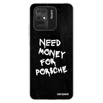 Picasee διαφανής θήκη σιλικόνης Xiaomi Redmi 10C - Black Dollar