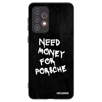 Picasee Μαύρη θήκη σιλικόνης για Samsung Galaxy A33 5G A336 - Black Dollar