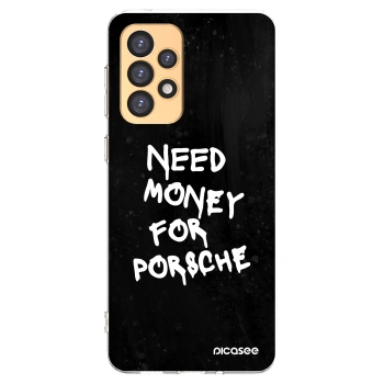 Picasee διαφανής θήκη σιλικόνης Samsung Galaxy A33 5G A336 - Black Dollar