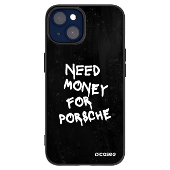 Picasee Μαύρη θήκη σιλικόνης για Apple iPhone 14 - Black Dollar