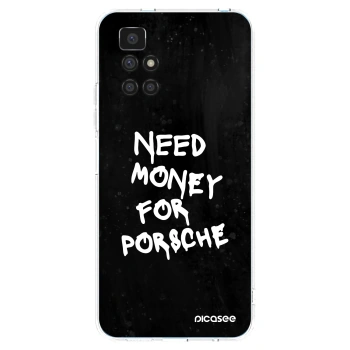 Picasee διαφανής θήκη σιλικόνης Xiaomi Redmi 10 (2022) - Black Dollar