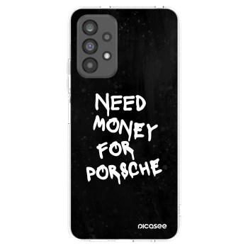 Picasee διαφανής θήκη σιλικόνης Samsung Galaxy A73 5G - Black Dollar
